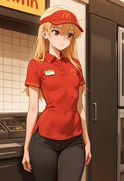 McDonalds Waitress 