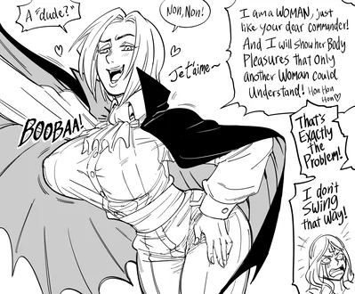 French Lewd Vampire 