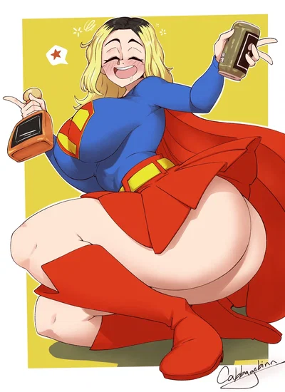 Super Girl ! Alcoholic of Steel !