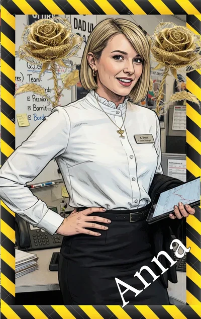 Anna Claver - Unapproachable girl in office