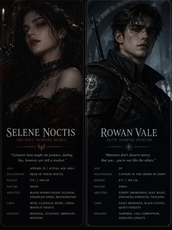    Selene & Rowan| Blood & Dawn