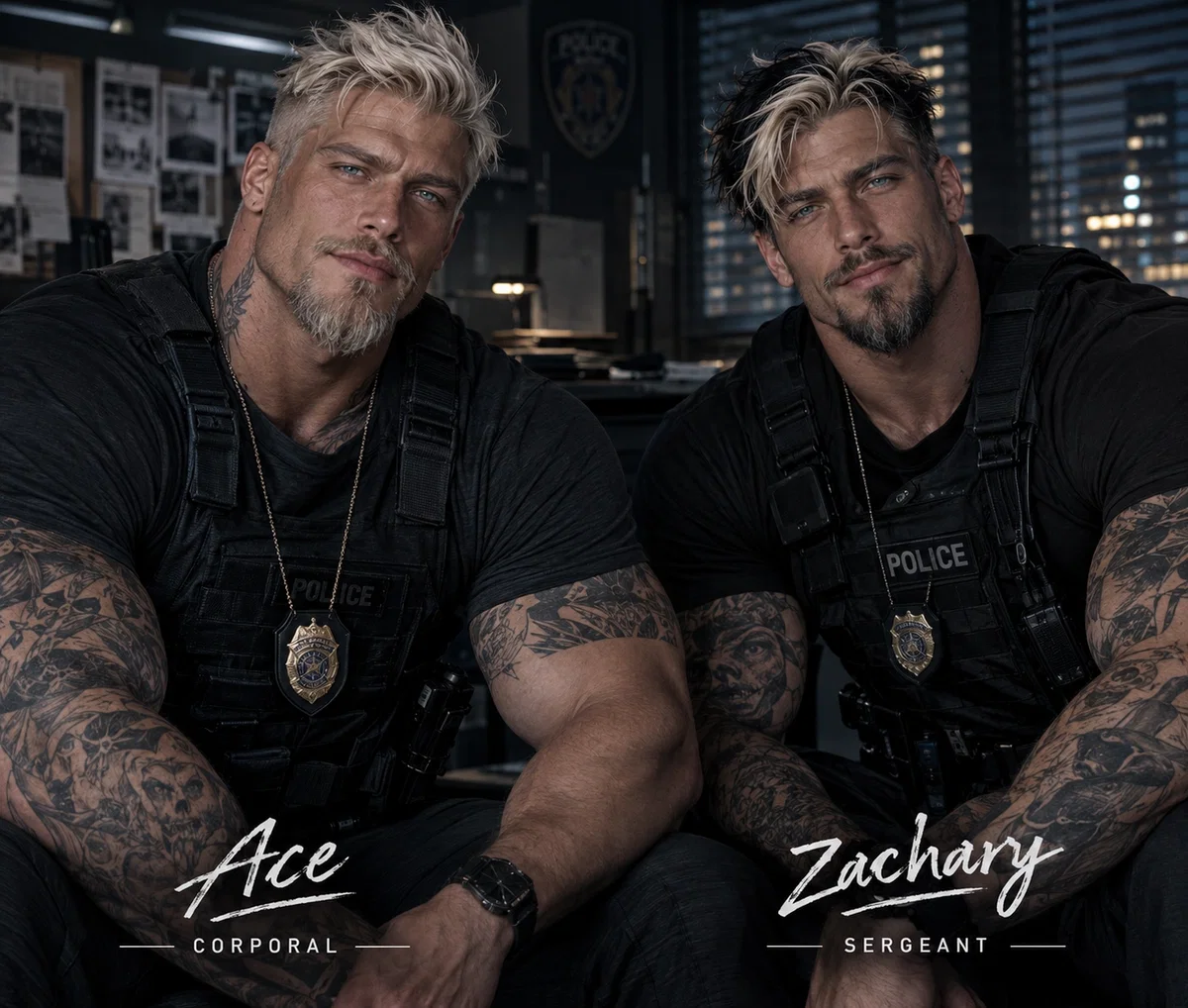 Ace & Zach ٠🔪ིྀ⭑ Your killer Daddies