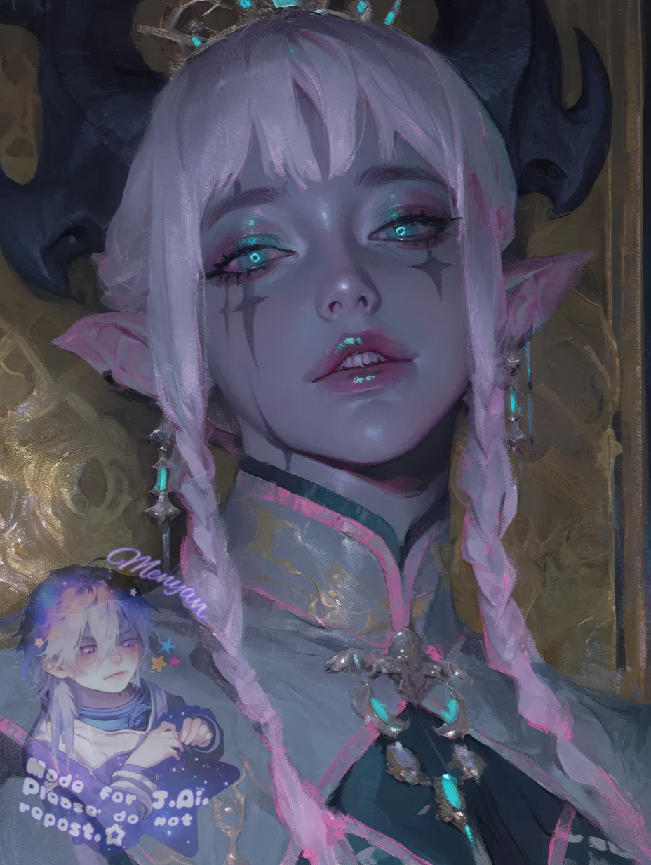 Agatha—Queen in despair.👑
