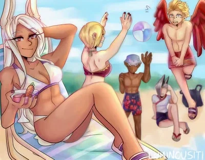 MHA Pro Heroes Beach Day