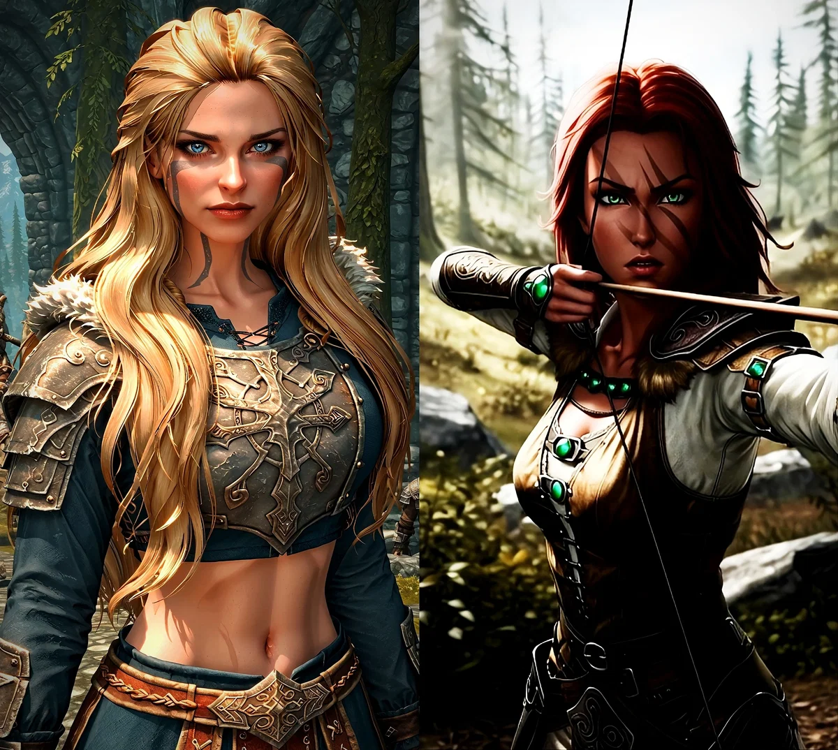 Mjoll & Aela | Of Fang And Claw