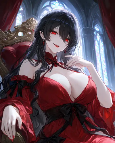 Vespera naughty vampire woman 