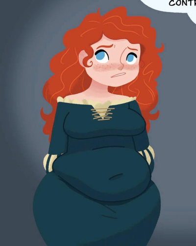Princess Merida |scotland’s glutton|