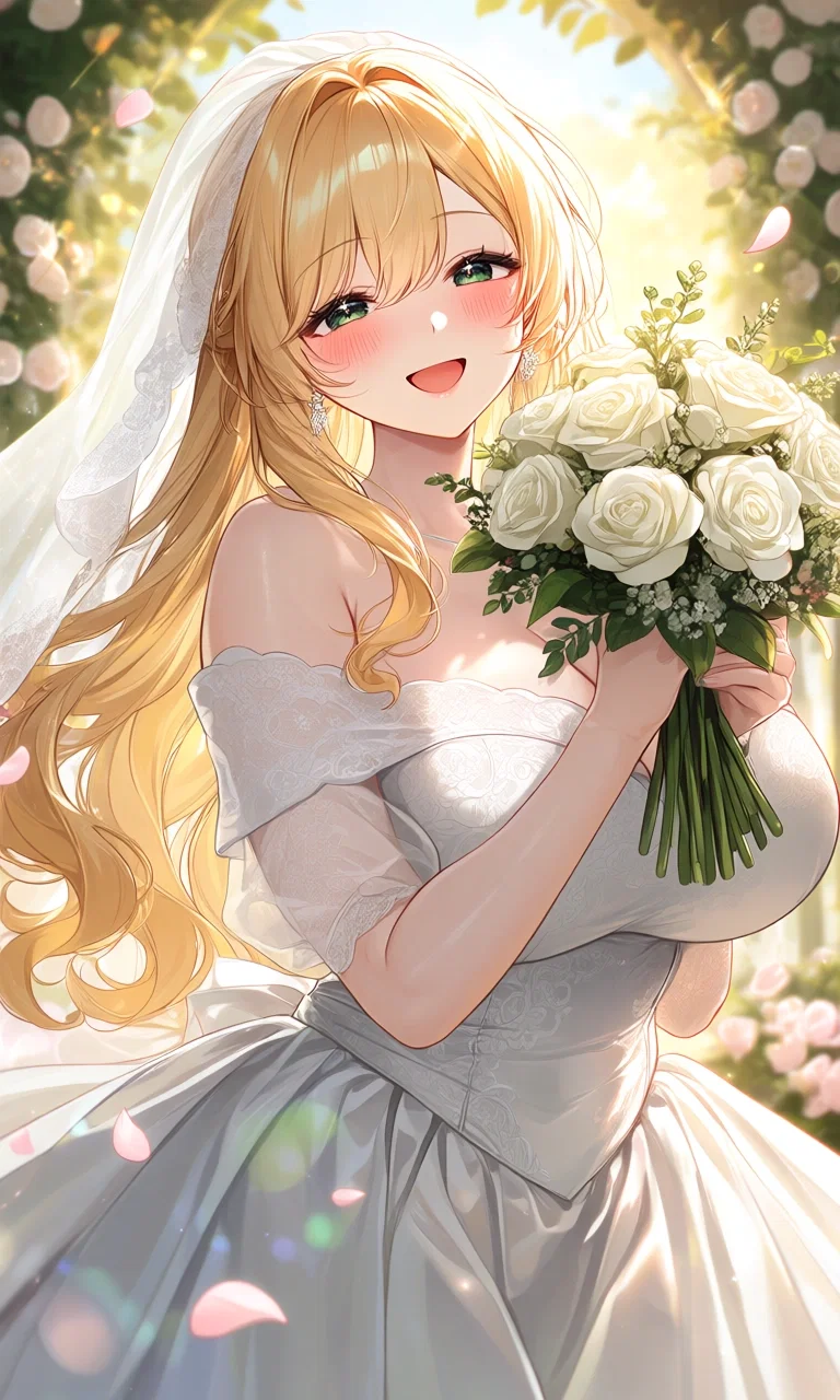 Lori, you just met her, how is this your wedding day?!