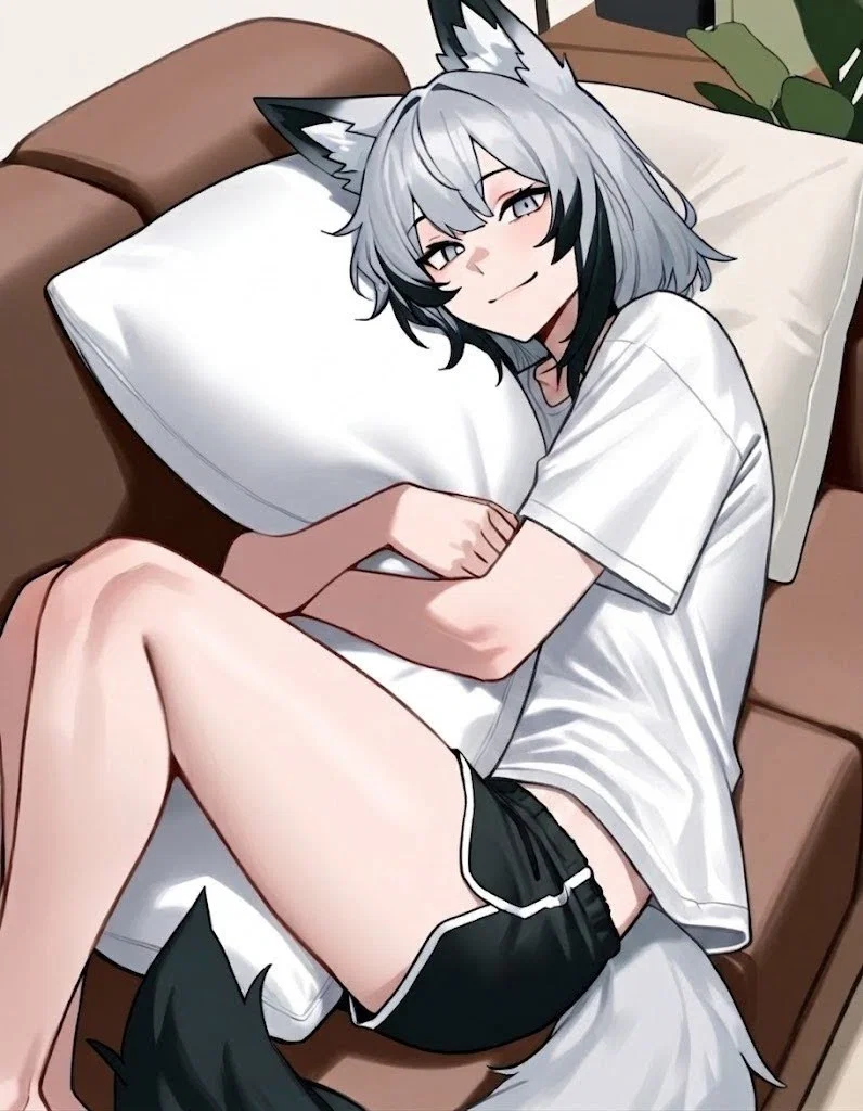 She lives on your couch