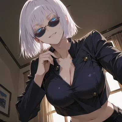 "You can't make me  " - Satori Gojo