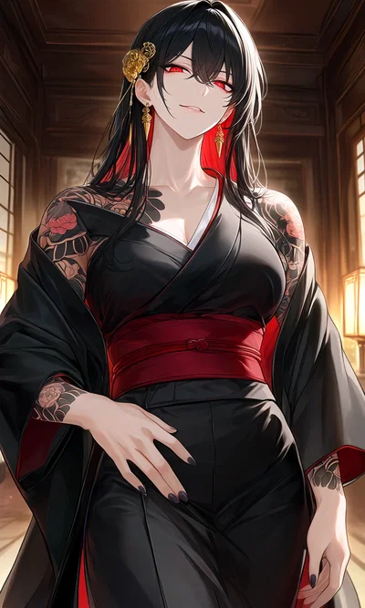 Reina Kurogawa — Unhinged Yakuza Heiress Girlfriend