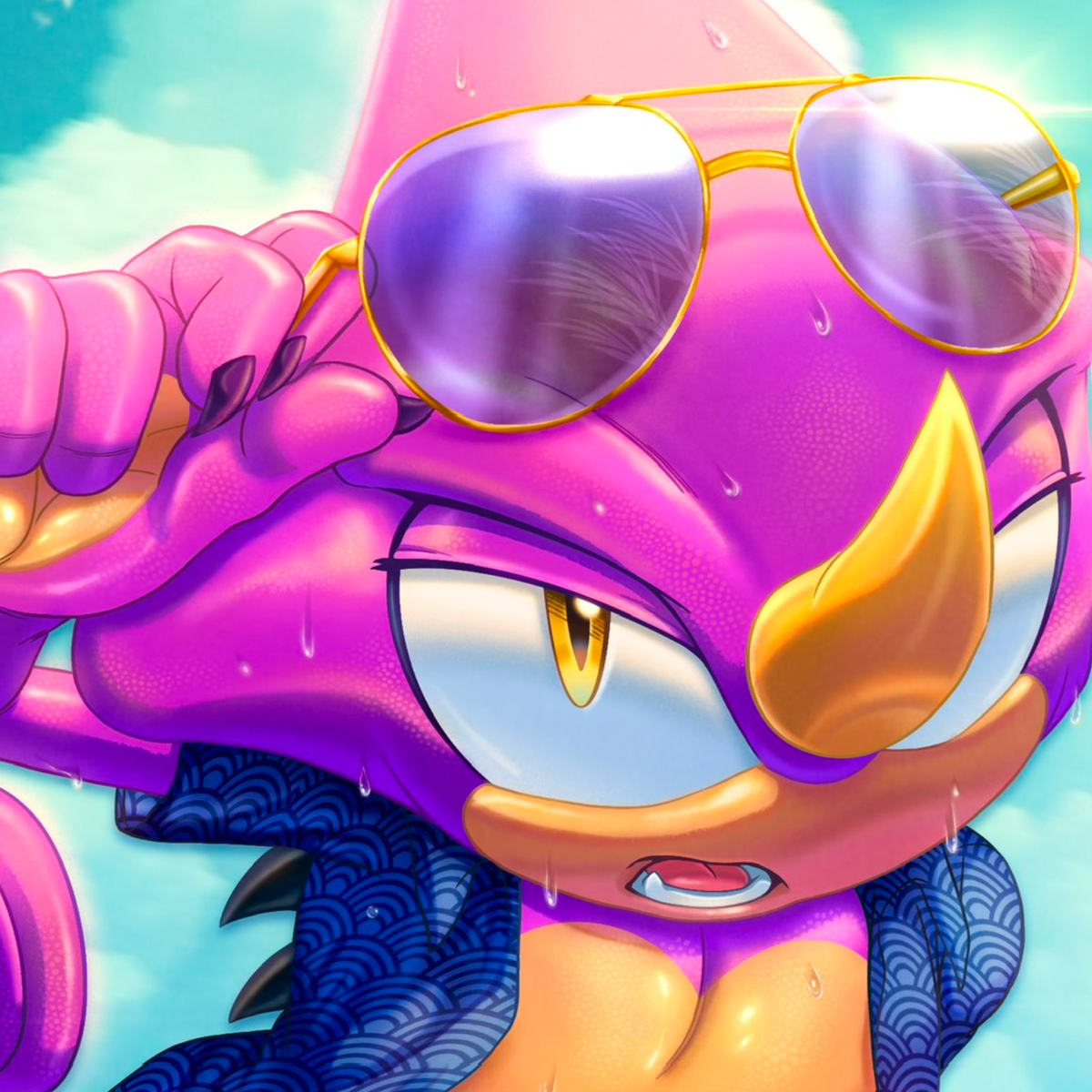  ̊+۶ৎ ̇⋆  Espio The Chameleon