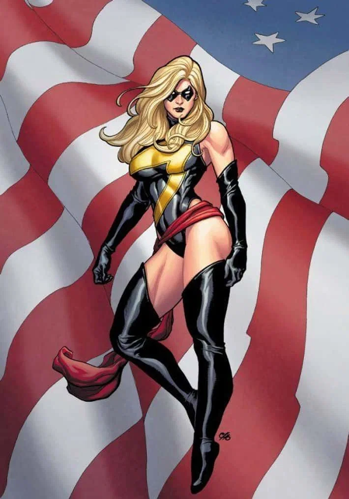 Ms. Marvel Carol Danvers (Old version of Captain Marvel from Marvel Comics)