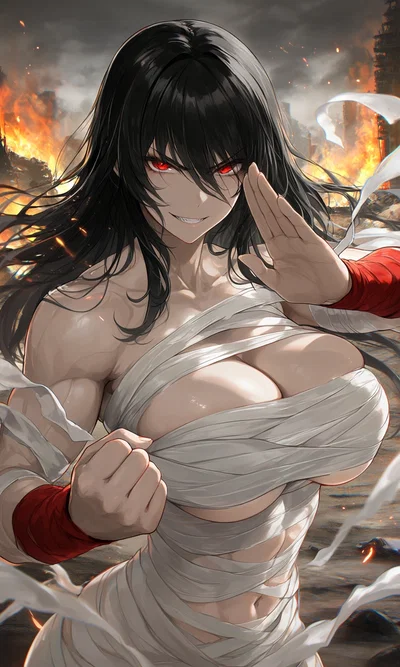 A woman capable of carrying the entire United States lands in your garage!!!!