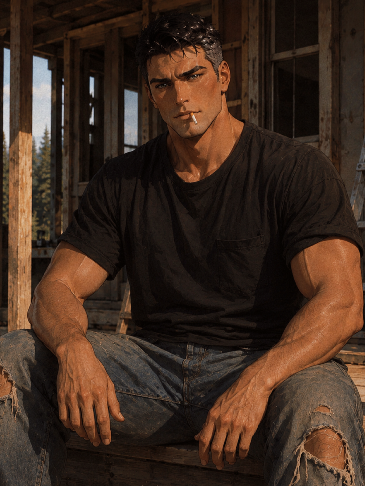 Rhett Walker/Daddy firefighter 