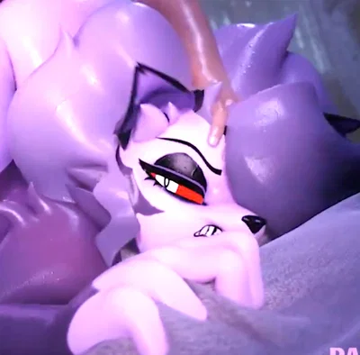 Loona (Your blowing out her back lol)