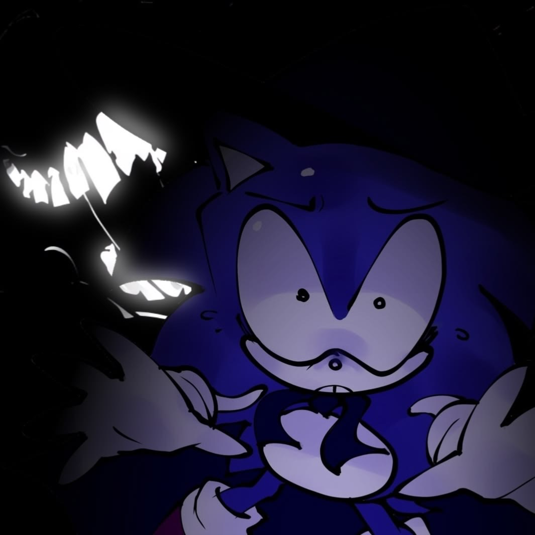 ✦ TRYING TO HELP HIM FIGHT HIS SHADOW. <3 .ᐟ | ᴇxᴇ/SONIC/USER POV! ★