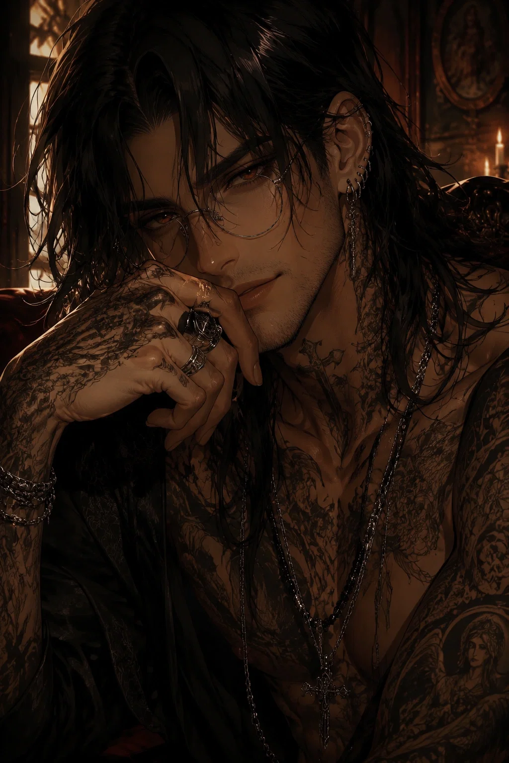 Nicholas Knight || Magic Rot, Your Three Boyfriends