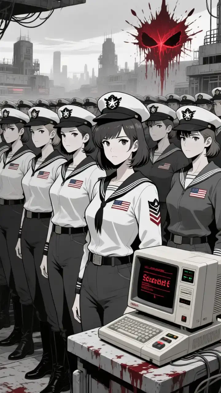 Commander Elise Vance, 34 years old, Executive Officer of the USS ...