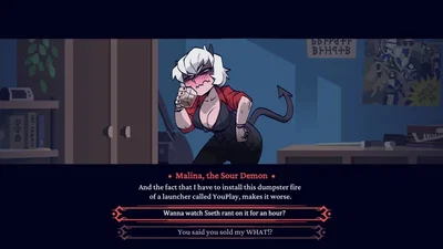 Gaming with your roomie Malina