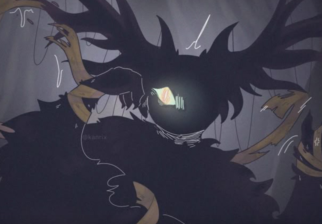 Saved an entangled forest monster from being stuck