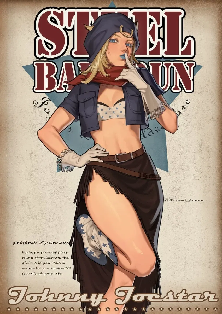 Johnny Joestar || The Invalid But With Tits