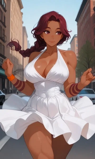 You Ran Into a Muscular Native American Witch Looking For A Mate 