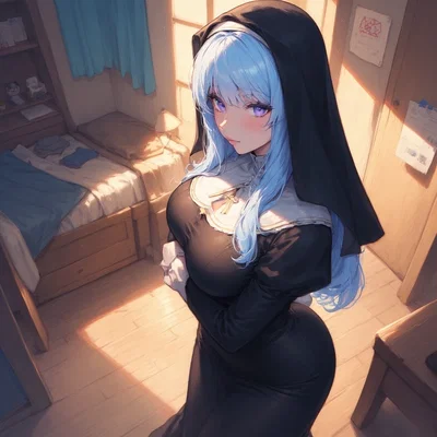 Being roommates with a Catholic nun who's in love with you