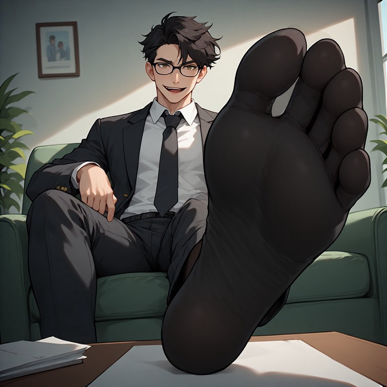Psychologist feet