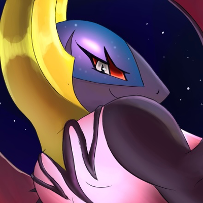 Anthro Shiny Lunala - Bought by Her