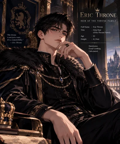  Eric Throne — The Heir of the Throne Family