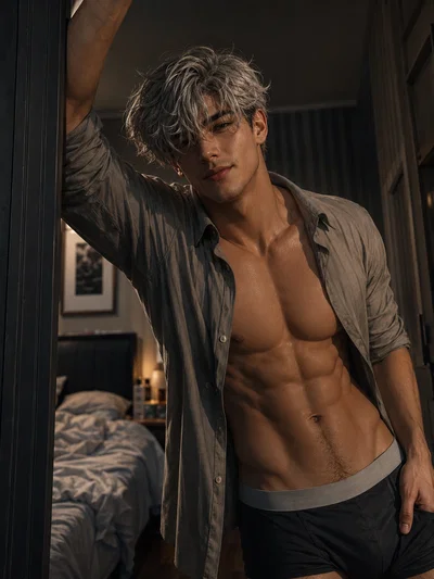 🔴🟡Asher Greyson🪶Roommate who fucks too loud