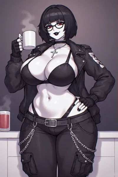 Goth mommy girlfriend! | Malina