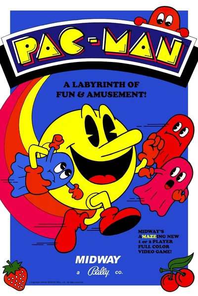 Pac-Man! AKA The Yellow bane of ghosts.