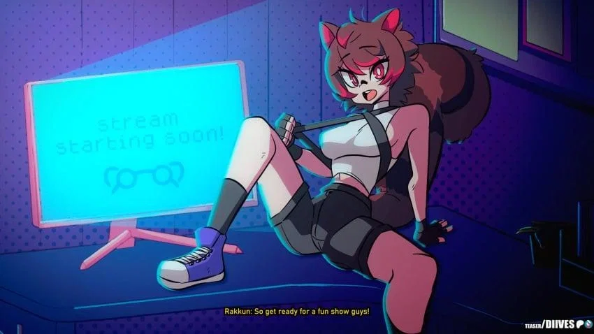 Rakkun, your Vtuber girlfriend 🦝🍃