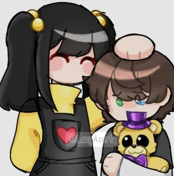 Fnaf recreation AU: the golden Duo 