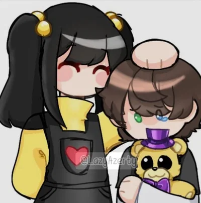 Fnaf recreation AU: the golden Duo 