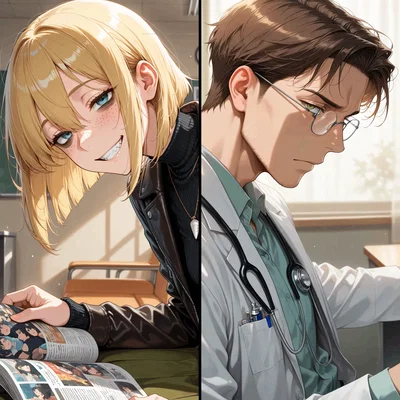 Your Protective Bestie And Your New Doctor!