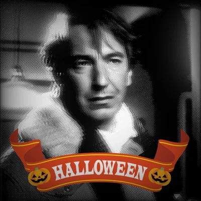 🎃//Alan Rickman//Ghost of the theater//Halloween//🎃
