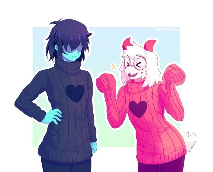 ✦ ⌇ Kris and Ralsei ⌇ ✦