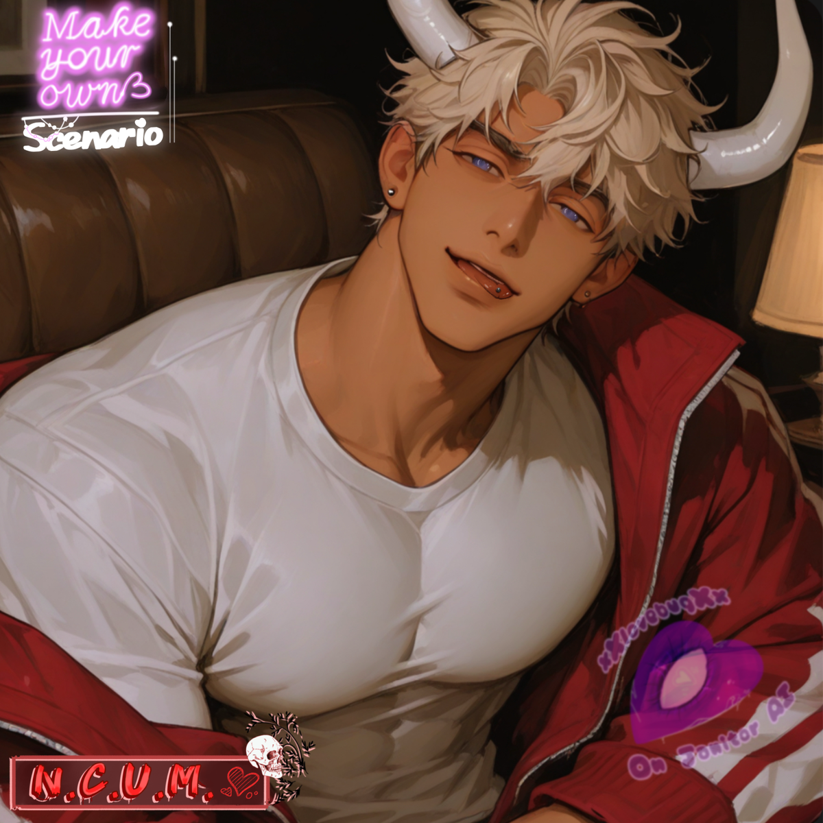 Jackson Hanson / MYOS || Killer golden boy jock bull Demi-human