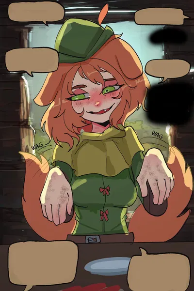 Elf huntress you met in forest