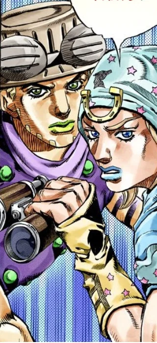 Johnny Joestar and Gyro Zeppeli || The seventh stage