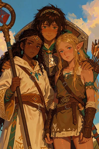 HAREM || Frankie, Emeline, and Giselle