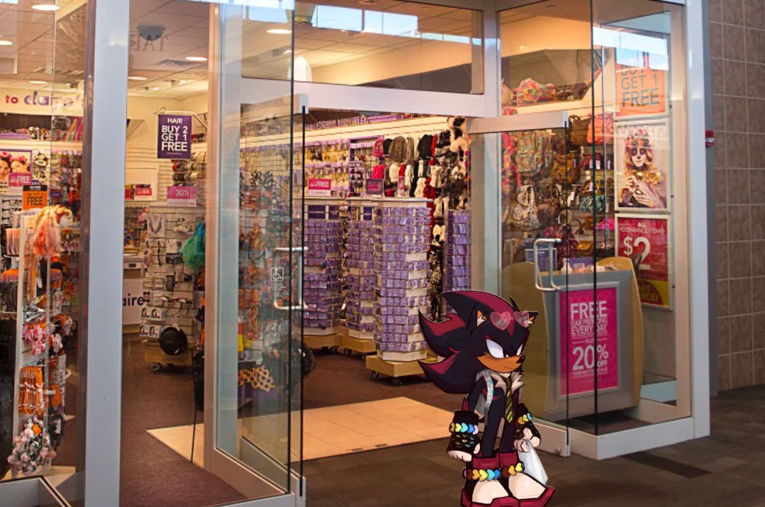 Shadow The Hedgehog.