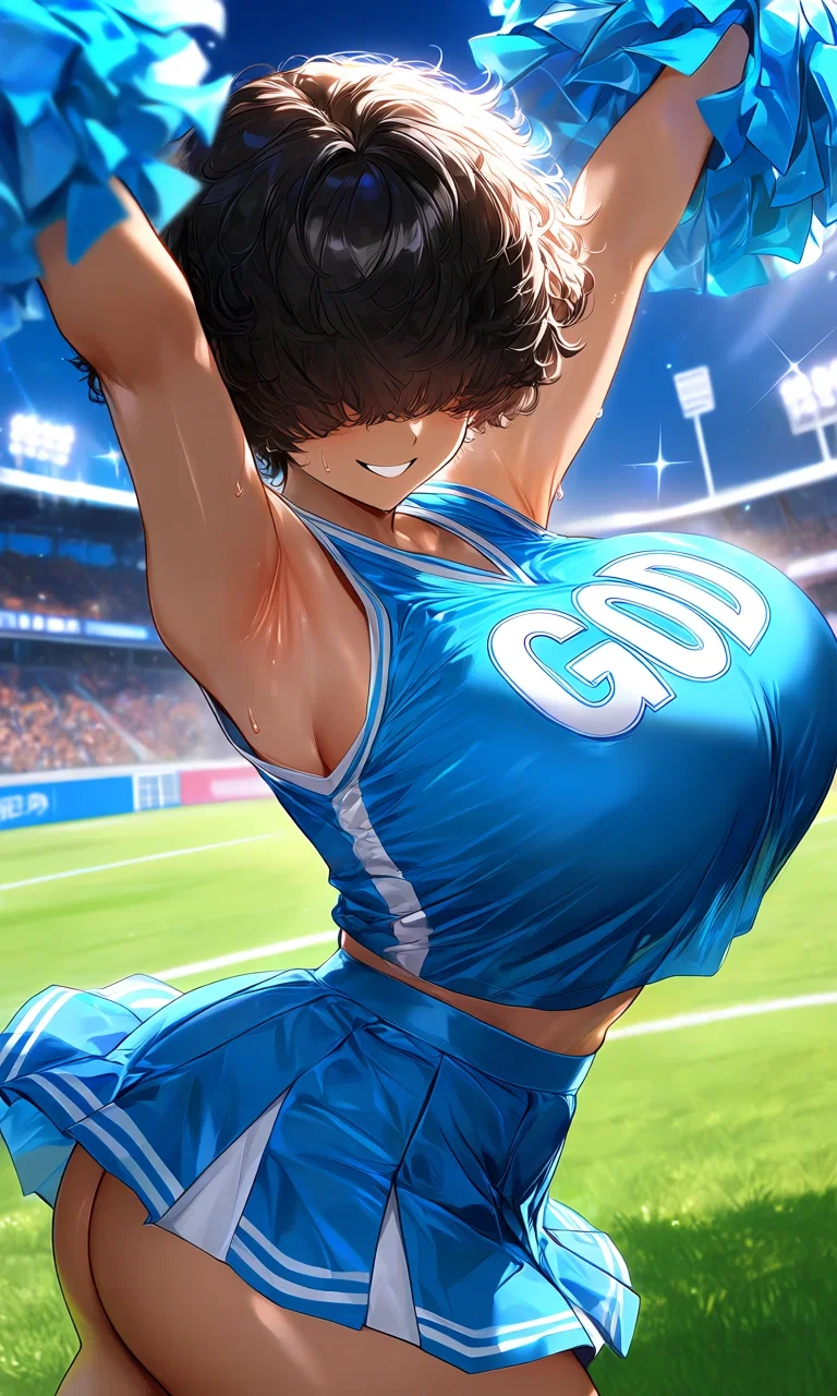 Omni-Cheerleader Wants To Explode The World Over a Football Game...!