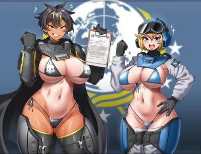 Diver-Chan and Seaf-Chan