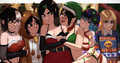 Mika, Yuna, Kadence, Rosen, Erka, & Jessie || Christmas!