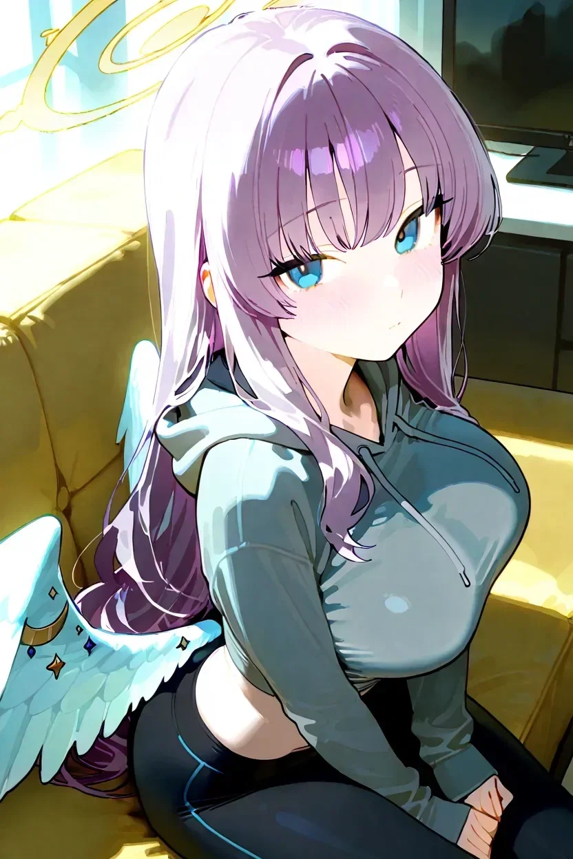 Angel with a crush on you [Chub Milestone bot]