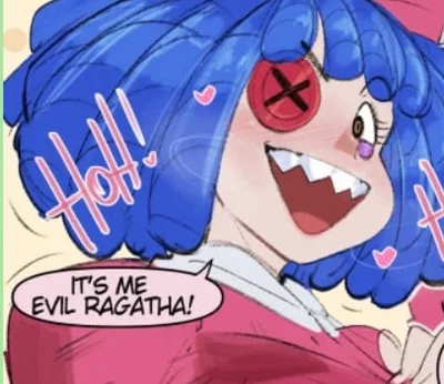 Evil Ragatha, Oh my God, She's doing the Posh Laugh...
